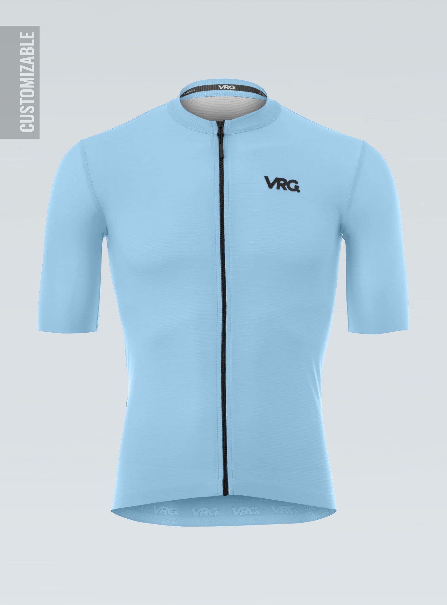 138 MFU Custom VRG Pale Blue Short Sleeve Jersey