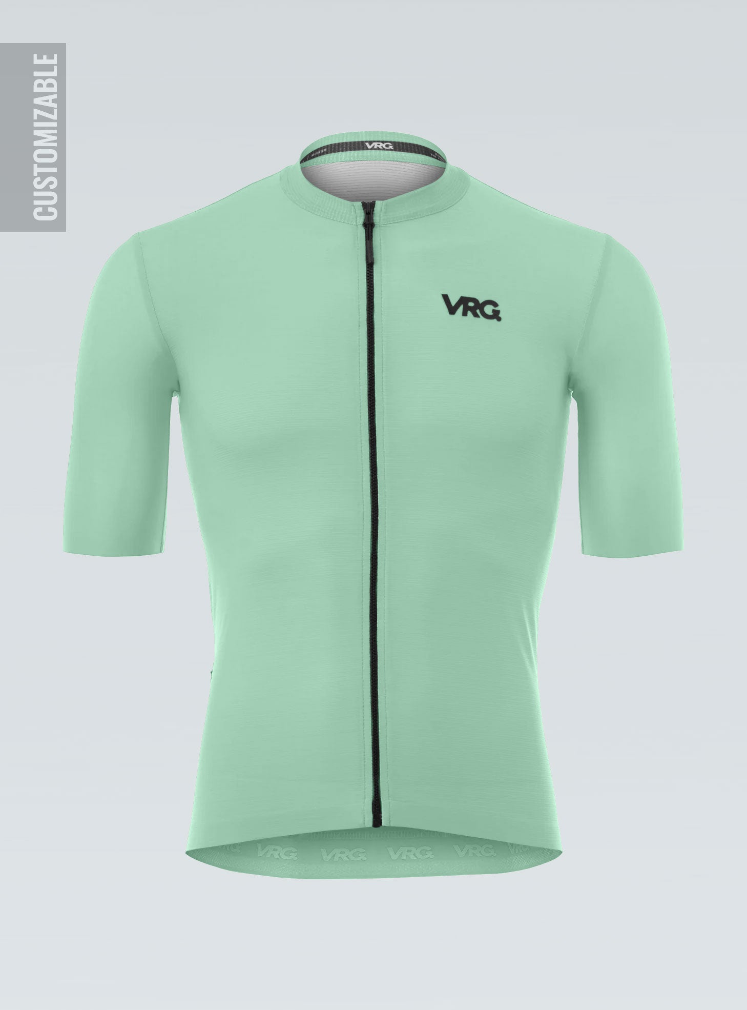 138 MFU Custom VRG Maillot Manches Courtes Vert Vif - HOMMES