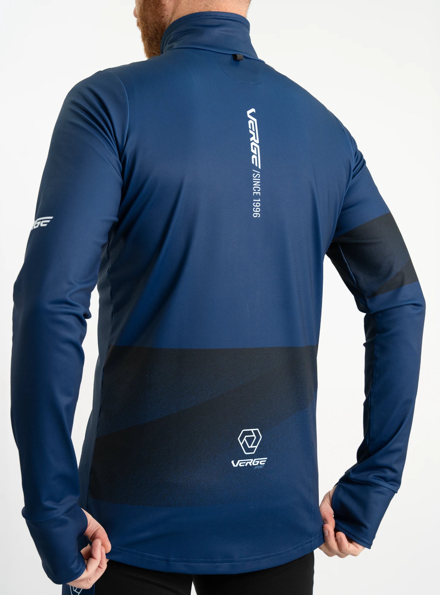 Zima Running Long Sleeve Top - Full Zipper – VERGE SPORT Zima Running Long Sleeve Top - Full Zipper – VERGE SPORT