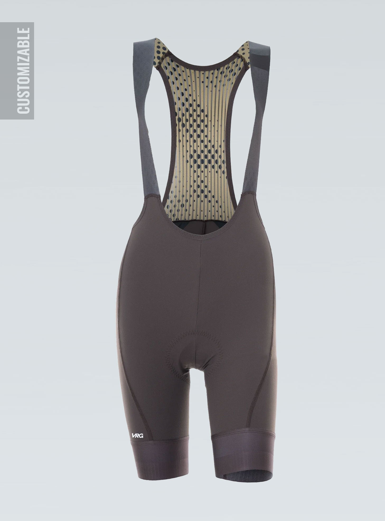 309 MFU Custom VRG Chocolate Bib Shorts - Women