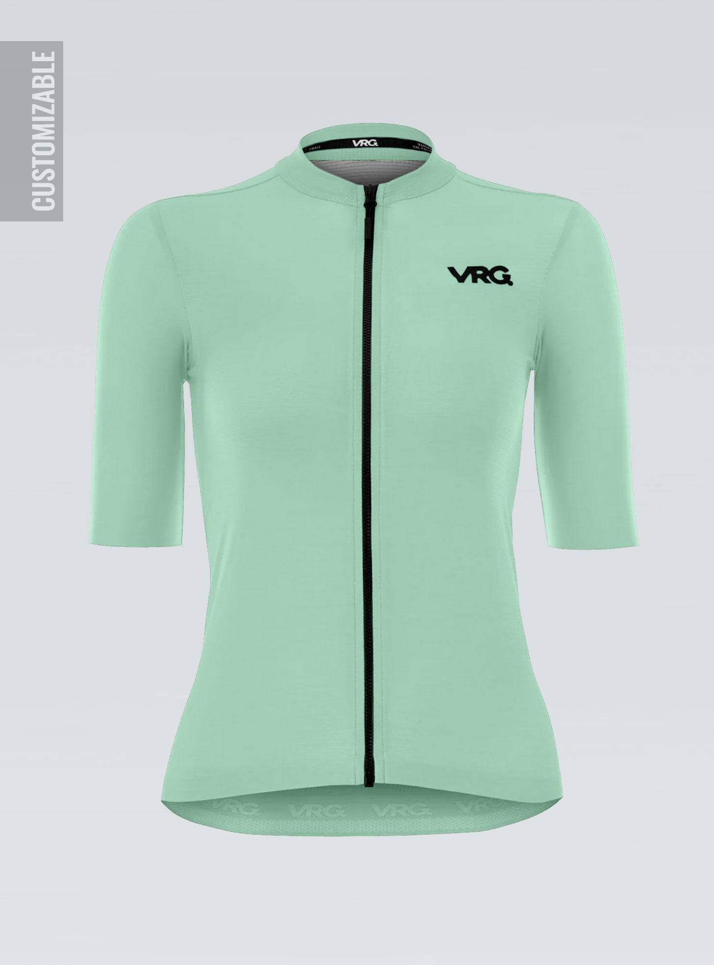 138 MFU Custom VRG Maillot Manches Courtes Vert Vif - HOMMES