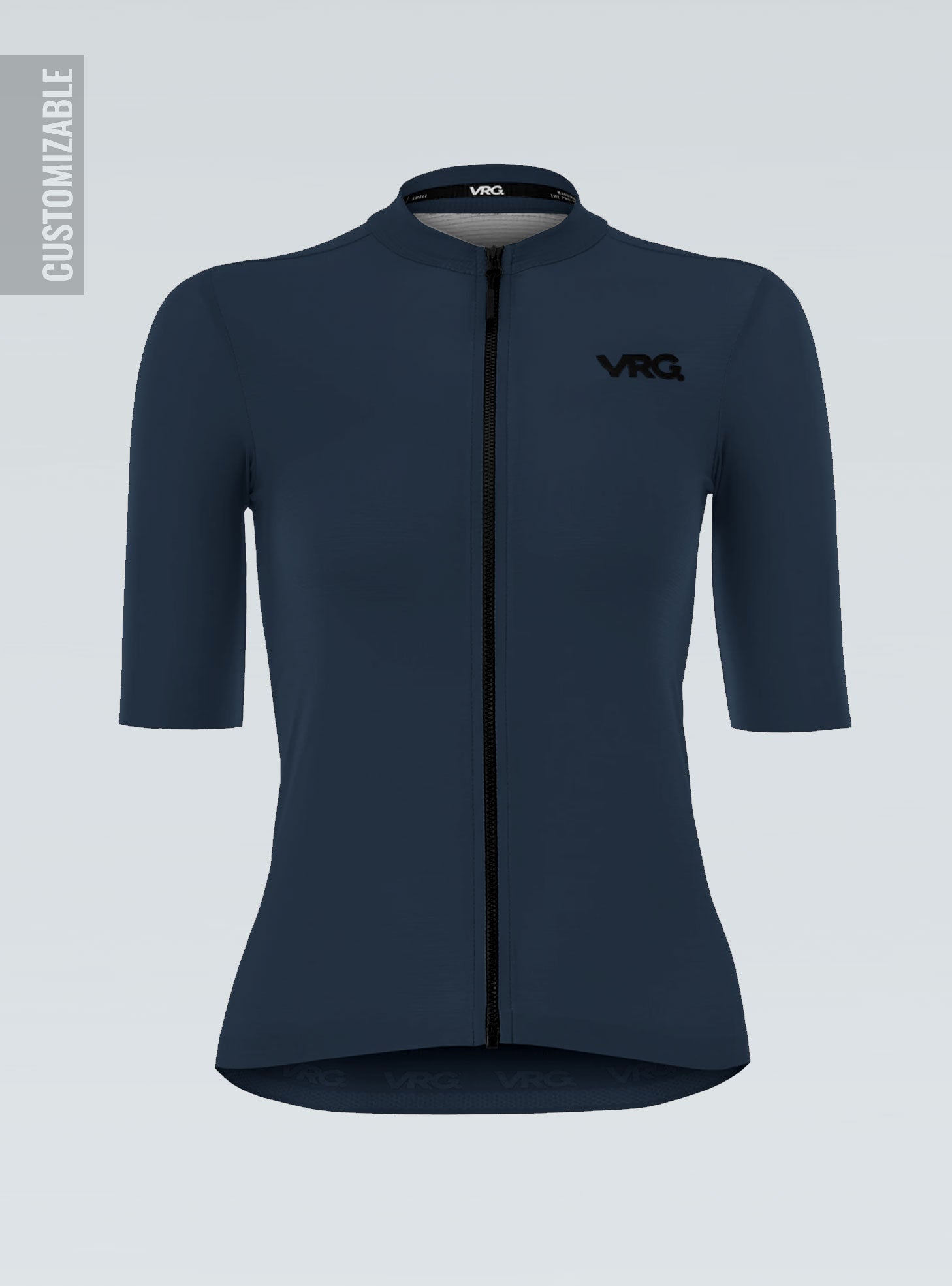 138 MFU Custom VRG Koerstrui Korte Mouw Navy - DAMES