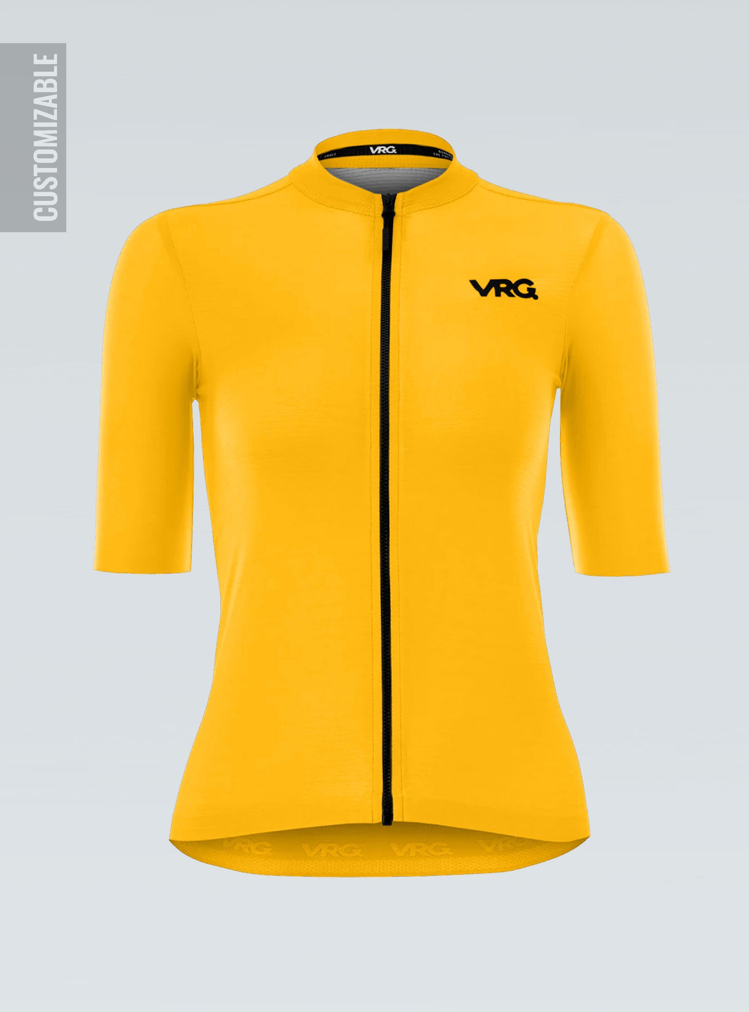 138 MFU Custom VRG Yellow Short Sleeve Jersey - Women